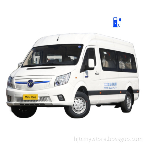 2023 China EV Mini Bus Electrico Foton IBLUE AUTO NUOVI VEICOLI ENERGY VEICOLI ELETTRICA TASSEGGERO 14 MINI PERIO